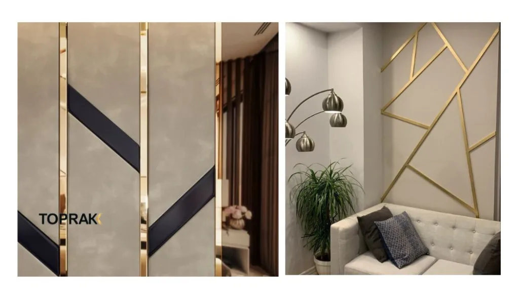 ۵ کاربرد تسمه استیل دکوراتیو در دکوراسیون داخلی خانه 1 تسمه استیل دکوراتیو